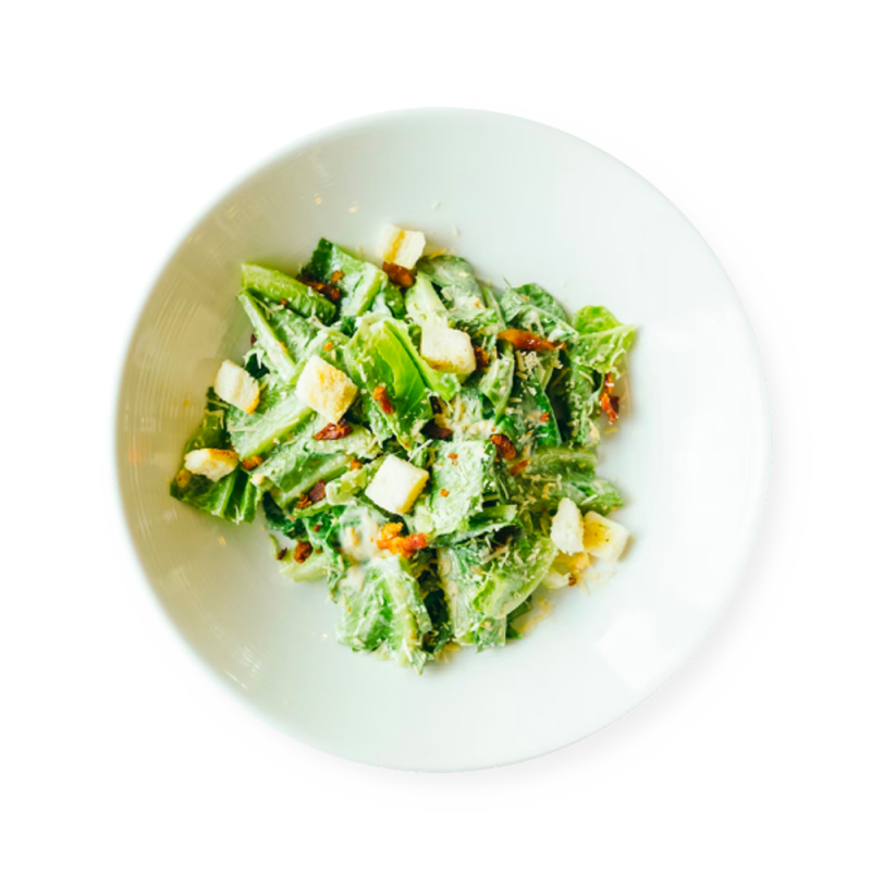 Grilled caesar salad